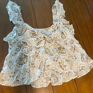 Printed Boutique Top